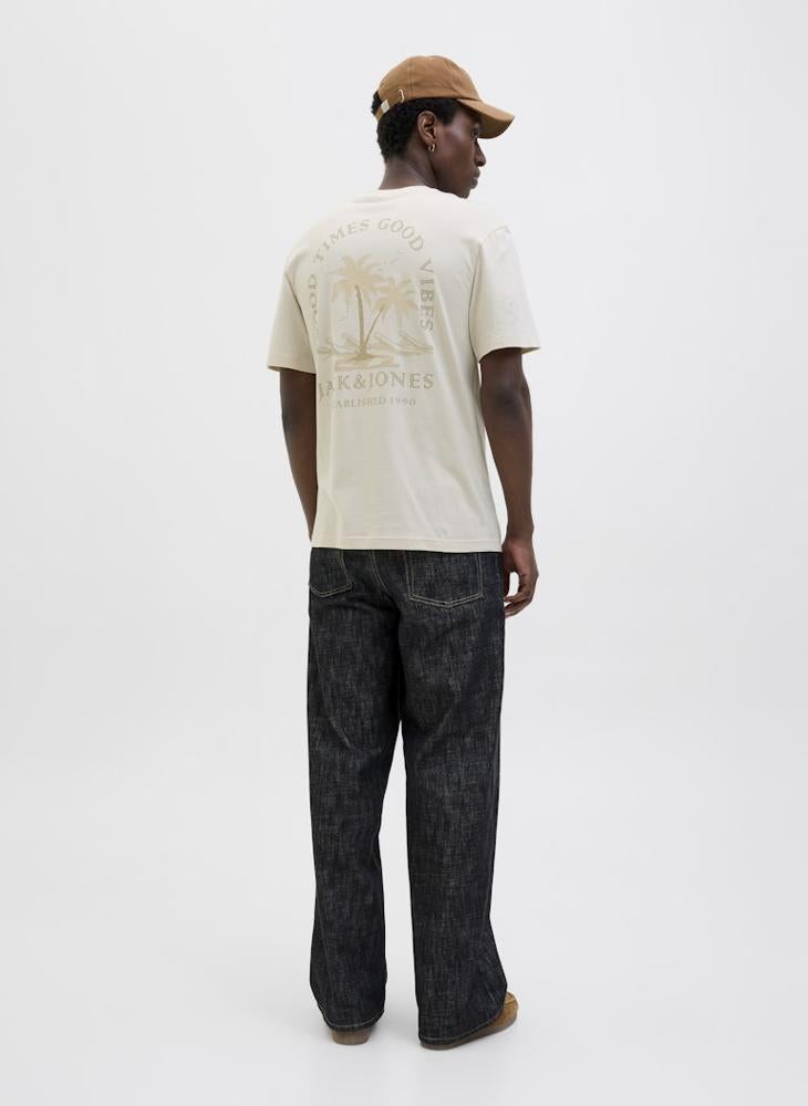 JACK & JONES JJSUMMER VIBES TEE SS CREW NECK  - Image 2