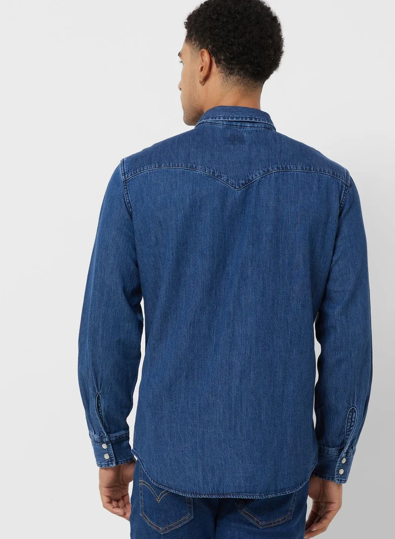 Levi's Double Pocket Detailed Regular Fit Shirt