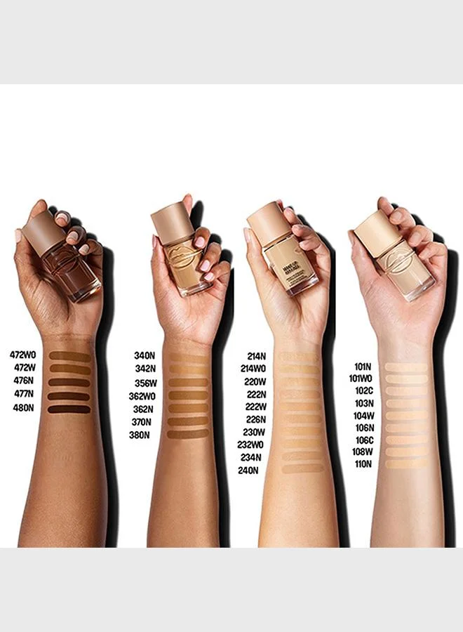 Make Up For Ever 220W (Ecru) Hd Skin-Balancing & Perfecting Foundation​ - 220W (Ecru) for Women | Best Price UAE