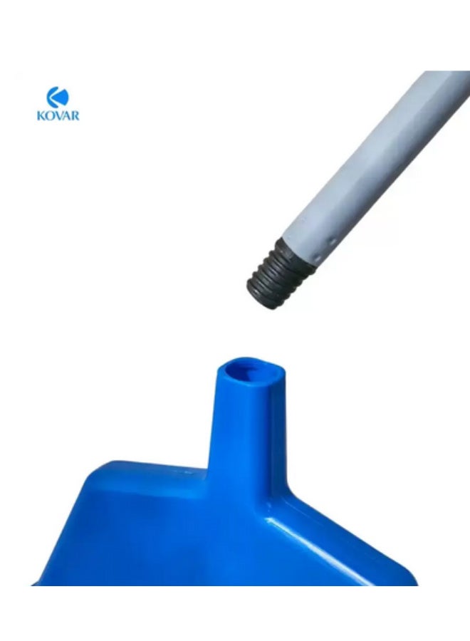 Kovar Heavy Duty Indoor Outdoor Broom With Flagged Bristles And Long Handle - Image 3