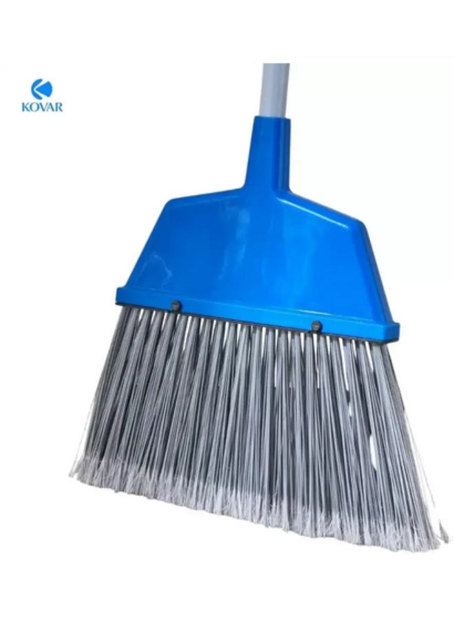 Kovar Heavy Duty Indoor Outdoor Broom With Flagged Bristles And Long Handle - Image 5