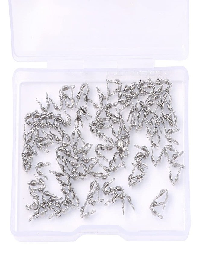 Beadia Platinum Plated End Caps Non Tarnish 3x6mm 200pcs for Jewelry Making Findings - Image 5