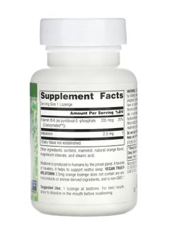 Source Naturals Vegan True Melatonin Orange 2.5 mg 60 Lozenges  - Image 2