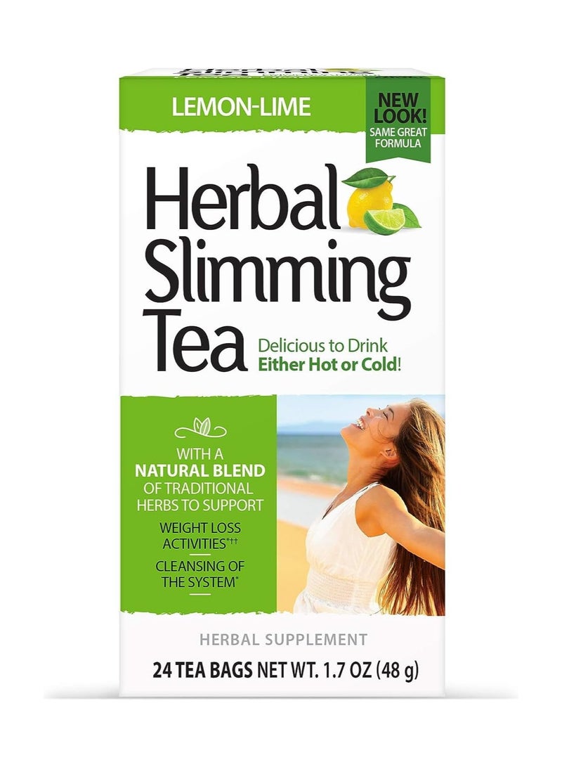 Herbal Slimming Tea Lemon Lime 24 Bags 48g