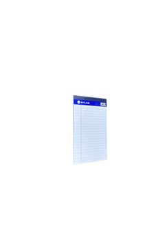 ATLAS 10-Piece A5 Size Legal Pads White 40 Sheets Per Notepad  - Image 2