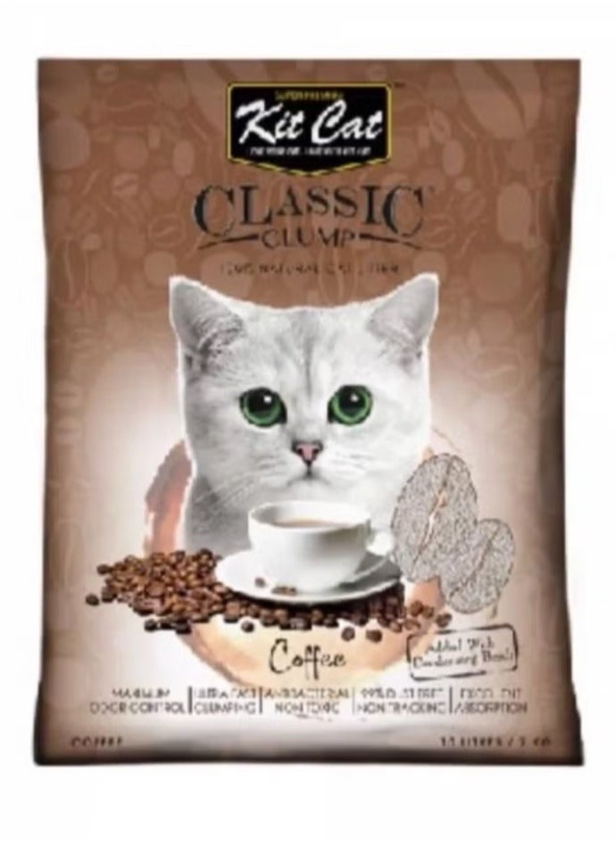 Kit Cat - coffee scented cat sand 20kg - Image 1