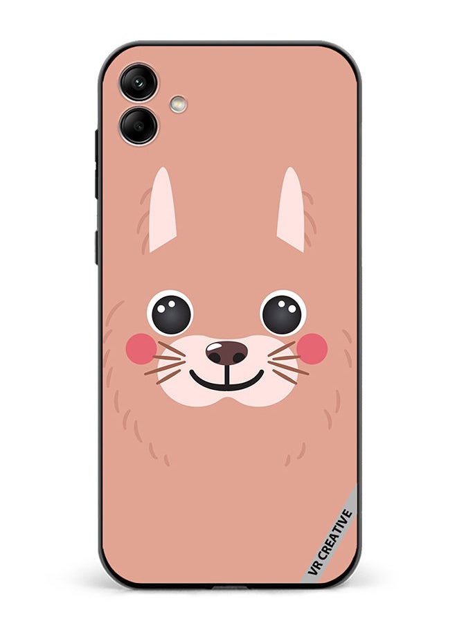 VR CREATIVE - Protective Case Cover For Samsung Galaxy A04 Lama Cartoon Face Design Multicolour - Image 1