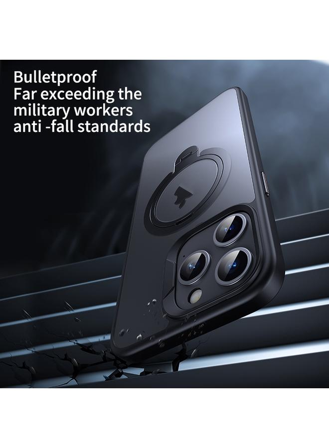 اس-توب جراب لهاتف iPhone 15 Plus / 14 Plus مزود بحلقة مغناطيسية مزدوجة MagSafe - Image 4