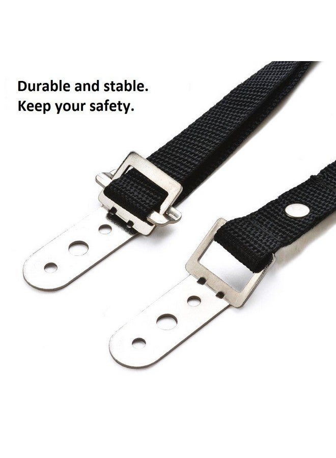 db Baby Safety Metal TV Straps Furniture Anti-Tip Straps Heavy Duty Strap All Flat Screen TV/Furniture 2 Pack - Image 2