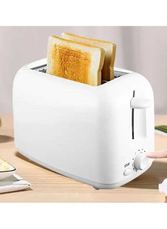Denx - Dinex 2 Slice Wide Slot 6 Speeds Auto Pop Up Toaster High Power 650W with Slide Out Crumb Tray and Multi-Function Warming Toaster - Dinex - Image 1