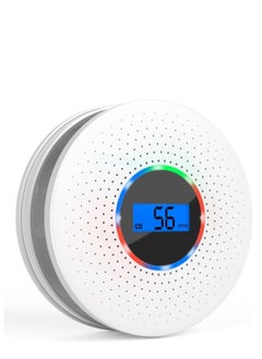 Y&D Detector Carbon Monoxide Combo,DMG Dual Sensor Alarm and Replaceable Battery with Digital Display for Travel, Home  - Image 1