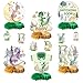 ANGOLIO 12Pcs Watercolor Dragon Letter Sign Party Honeycomb Table Centerpiece Dragon Fairy Hatching Soon Party For Baby Boys Girls Birthday Theme Party Baby Shower Table Decor Photo Props - Image 2