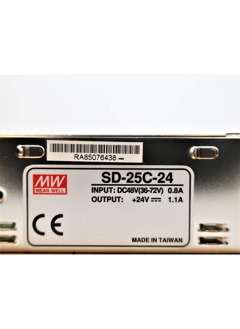 Meanwell MEAN WELL SD25C24 48VDC 11A AMP 24VDC DC to DC Power Converter  - Image 4