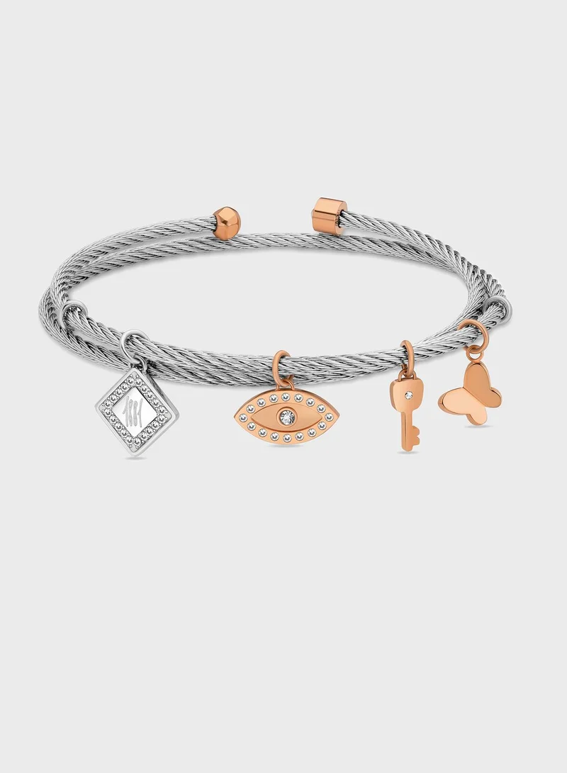 CERRUTI 1881 Chain Detailed Bracelet