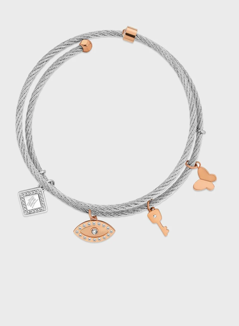 CERRUTI 1881 Chain Detailed Bracelet