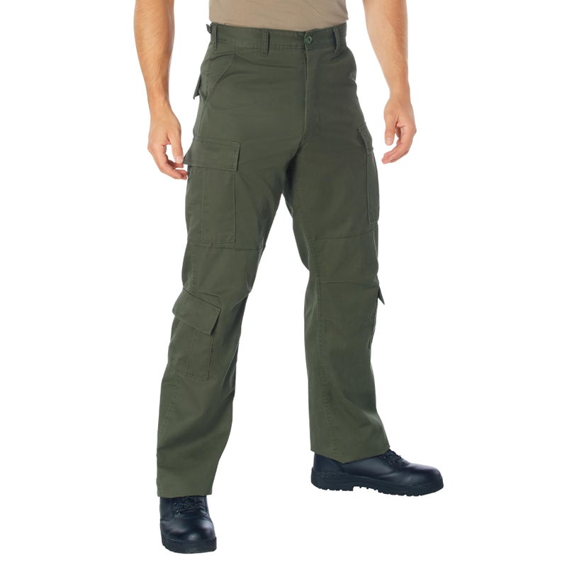 Rothco Vintage Paratrooper Cargo Fatigue Pants Tactical Outdoor Comfortable Casual Olive Drab M