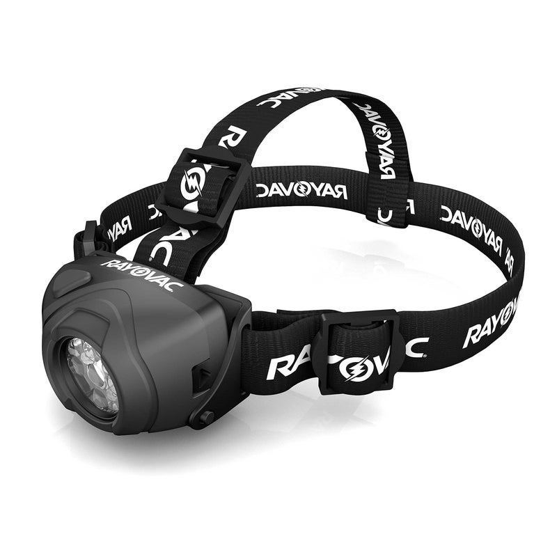 Rayovac Virtually Indestructible LED Headlamp, Durable and Bright Headlamp with Head Strap, Camping Gear and Work Light, Batteries Included, Pack of 1 - Image 5