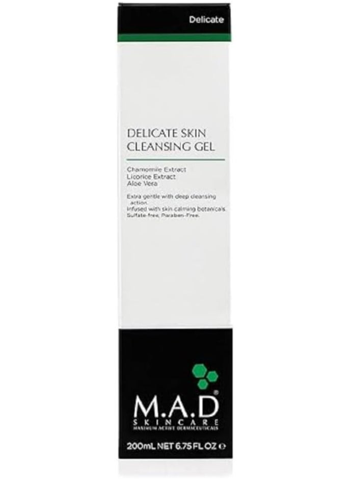 M.A.D Skincare M.A.D Delicate Skin Cleansing Gel 200 ml  - Image 1