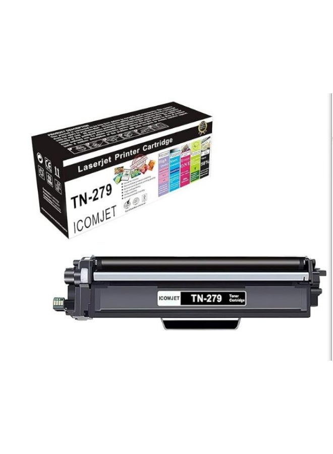 TN279 black Compatible Toner Cartridge Replacement for TN-279 TN279 Use for Brother MFC-L3720CDW HL-L3220CW HL-L3280CDW DCP-L3520CDW DCP-L3560CDW MFC-L3760CDW MFC-L8390CDW (1*black)