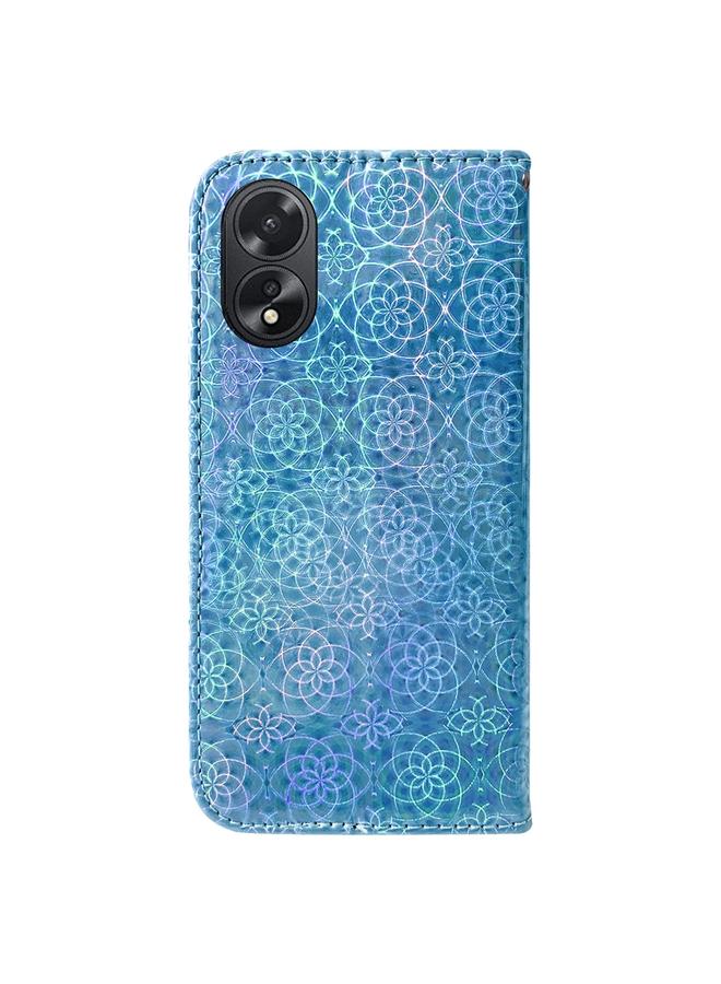 S-TOP Case For OPPO A38 4G / A18 Colorful Magnetic Buckle Leather Phone Case - Image 3
