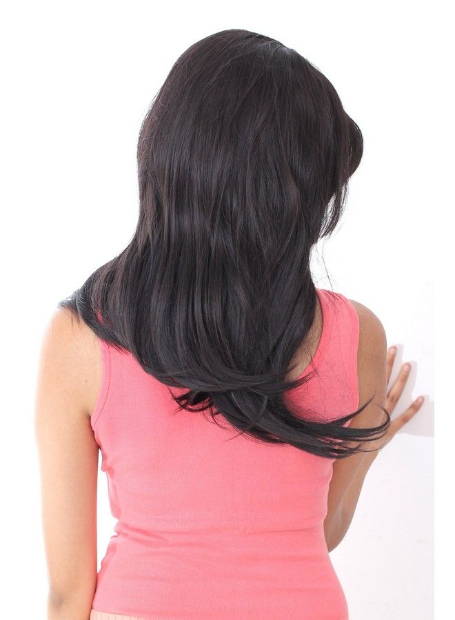 Ritzkart Hair Wig Feel Feeling Black Medium Straight Hair Cc11 Ht3 Black - Image 4
