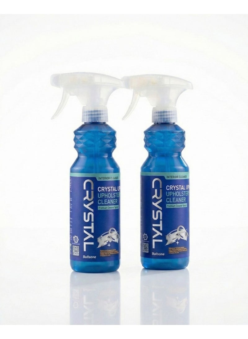 بولسون عبوتين من بولسون كريستال لمنظف تنجيد السيارة – بخاخ تنظيف الداخلية بلمسة لمعان منعشةلمسة لمعان منعشة - Image 1