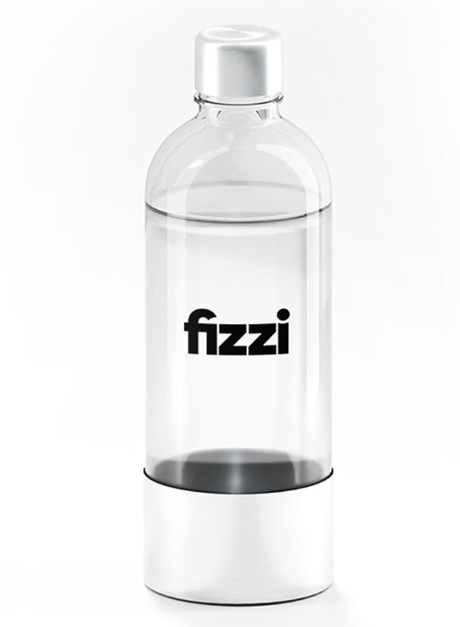nutricook Nutricook Fizzi Carbonation Bottle, 1L, BPA-Free PET Material, Stainless Steel Cap and Base, NC-CB100  - Image 2