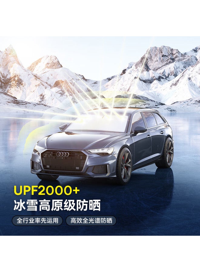 Baseus Car Sunshade, Front Windshield Sun Visor, Interior Heat Insulation Sunshade, Double-layer Heat Insulation Cover - Image 3