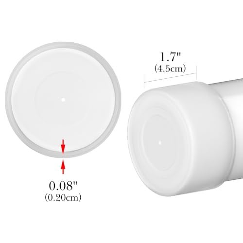 Linkidea 2 Pack Water Bottle Boot Compatible with Owala FreeSip/Twist/Potter 24oz Bottles, Silicone Anti-Slip Bottle Bottom Bumper Protector (Clear White) - Image 2