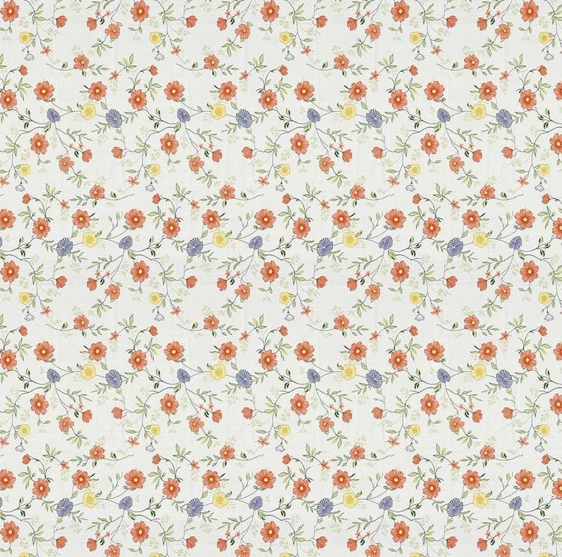 BSB مجموعة كينغستون من BSB HOME - ملاءات سرير سوبر كينغ مع 2 غطاء وسادة كينغ | ملاءات ناعمة فاخرة (3 قطع) | 108x108 بوصة، مزخرفة (أبيض رمادي وصدأ) - Image 4