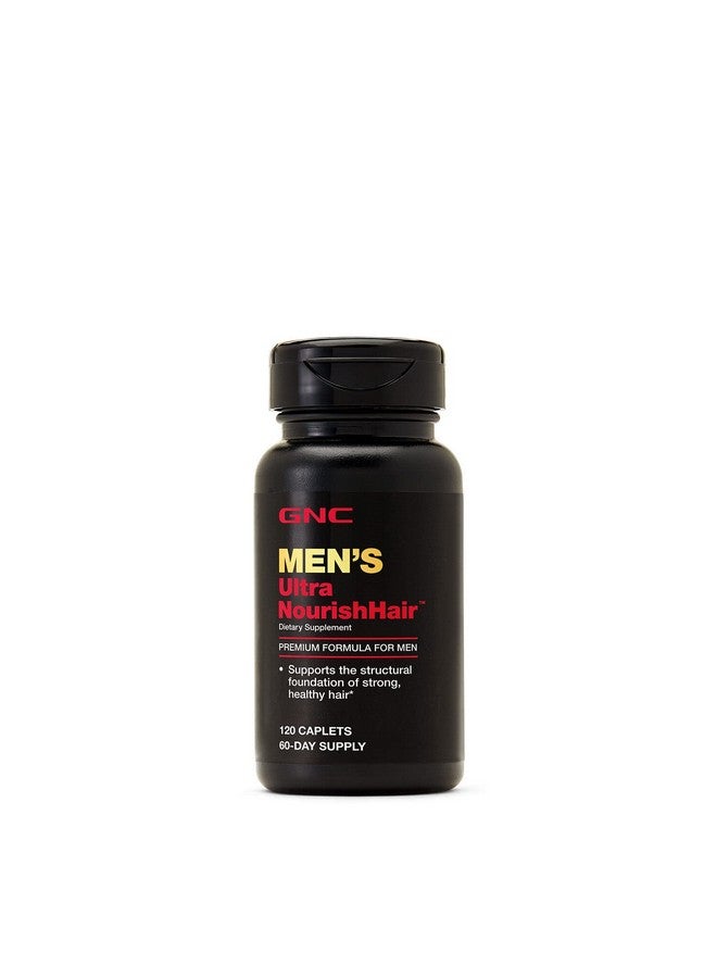 GNC Men'S Ultra Nourishhair Supplement 120 Caplets - Image 4