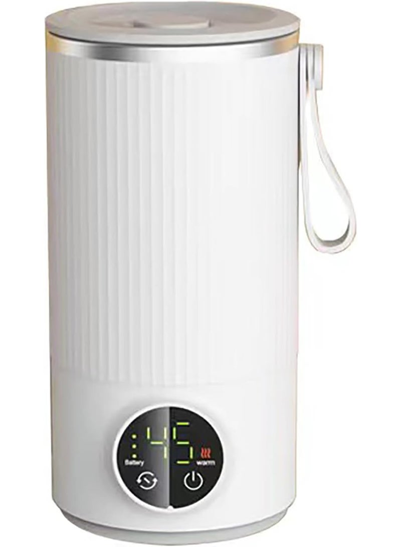 Electric Heated Coffee Mug Rechargeable for Travel 12Oz Self Heating Self Stirring Coffee Mugs Smart Temperature Control