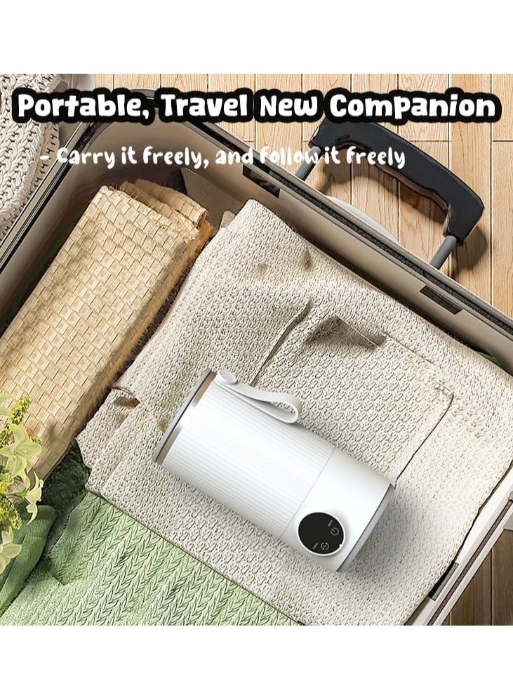 Electric Heated Coffee Mug Rechargeable for Travel 12Oz Self Heating Self Stirring Coffee Mugs Smart Temperature Control