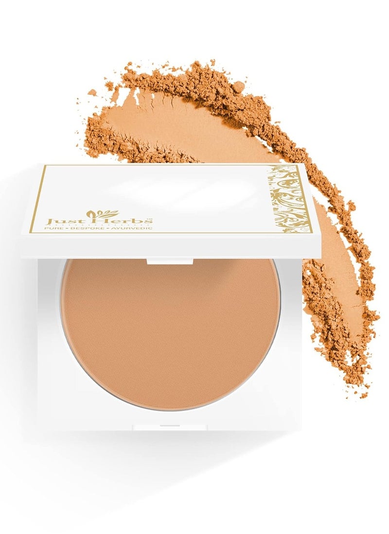 Just Herbs Just Herbs Compact Powder Mattifying Hydrating With SPF 15 9gm  - Image 1