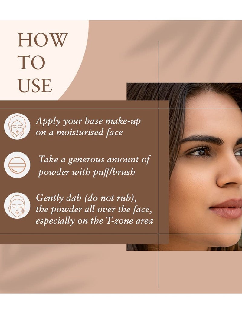 Just Herbs Just Herbs Compact Powder Mattifying Hydrating With SPF 15 9gm  - Image 4