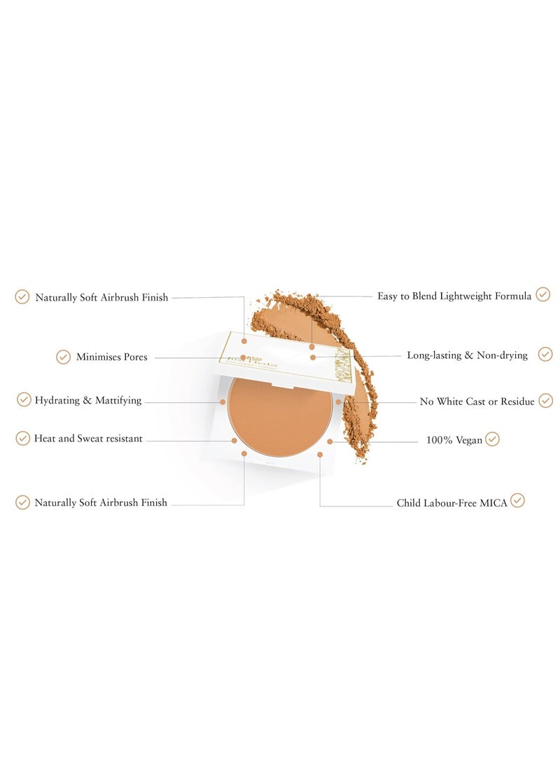 Just Herbs Just Herbs Compact Powder Mattifying Hydrating With SPF 15 9gm  - Image 5