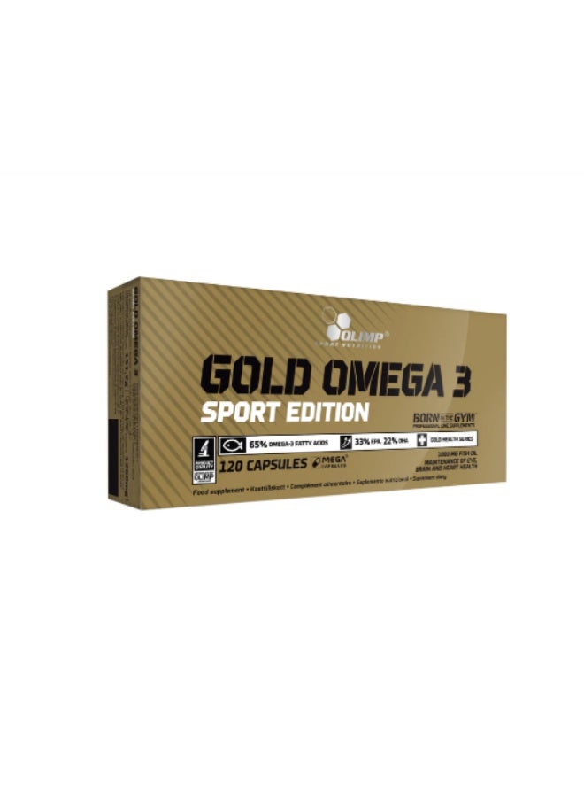 أوليمب جولد أوميجا 3 الإصدار الرياضي (120 كبسولة)