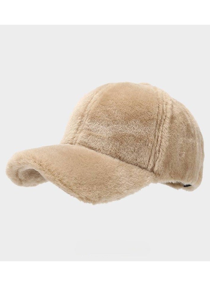 Fur-Lined Warm Cap for Outings, Night Events & Gym – Stylish Unisex Winter Hat - Image 1