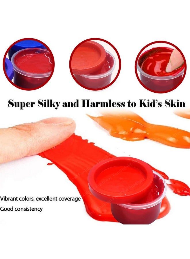 FunBlast Finger Paint for Kids, DIY Coloring Hand Paint for Art and Craft Work, Finger Paints for 3+ Year Kids, Finger Painting Kit, Washable Paints for Kids, Return Gifts for Kids - Image 4