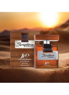 Jean Paul Dupont Scripture Weirwood Eau de Toilette For Men 100ml (Pack of 2)  - Image 2