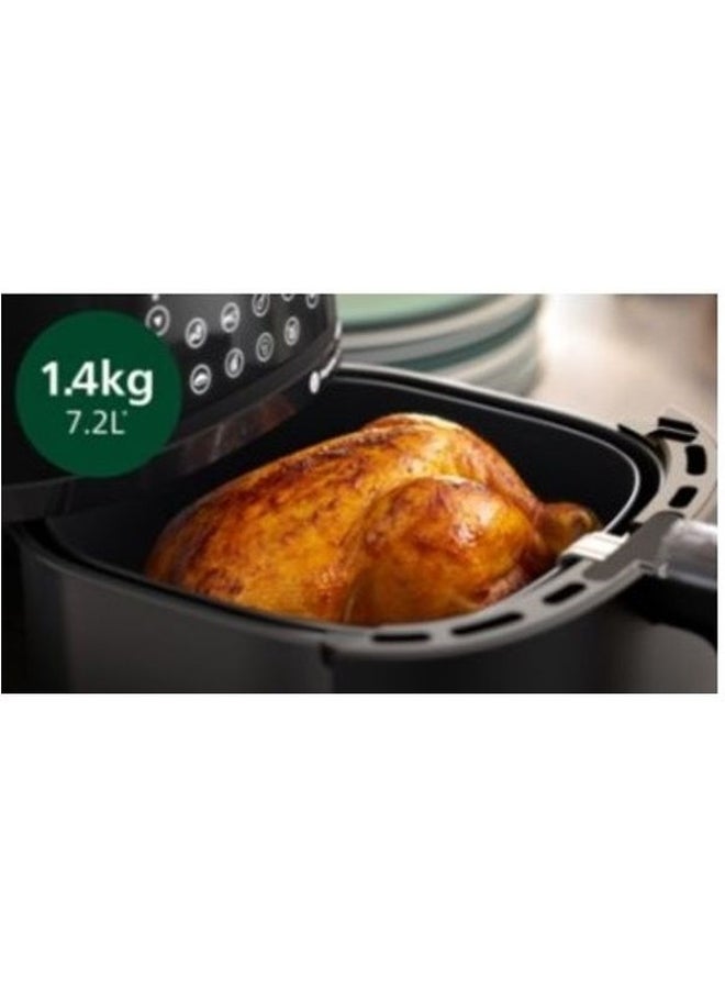 فيليبس Renewed - Air Fryer 7.2 L 2000 W HD9285/91 HD9285/94 HD9285/90 black - Image 3