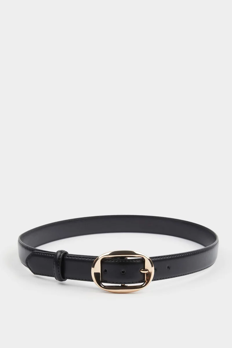 Defacto  Woman Big Clasp Faux Leather Jean Belt for Women | Best Price UAE