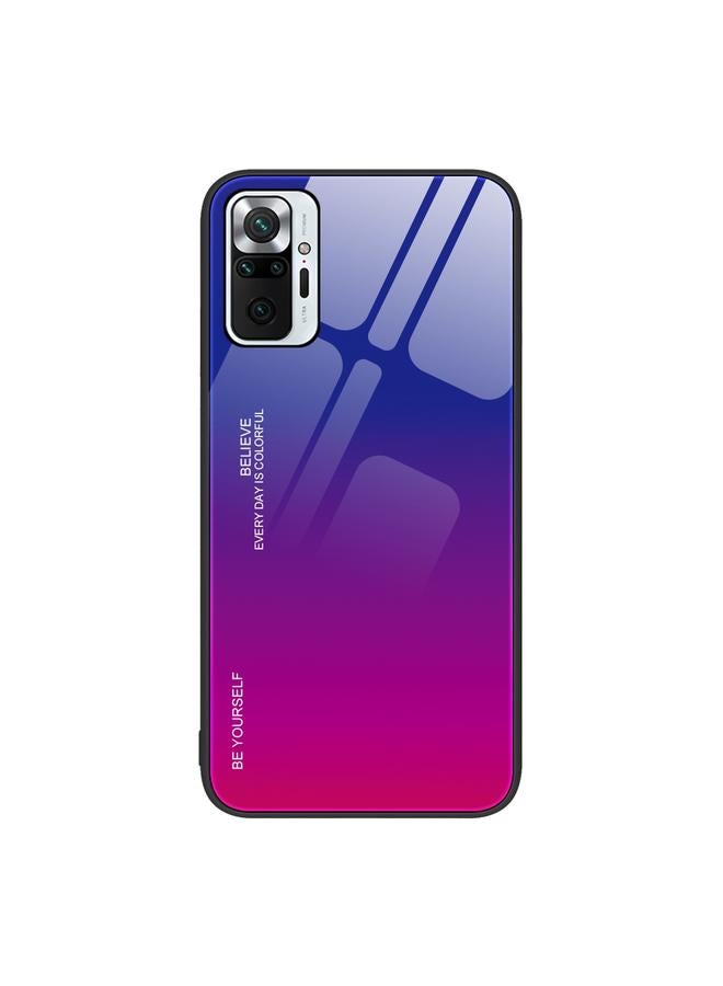 Case For Xiaomi Redmi Note 10 Pro 4G Global Gradient Color Glass Case