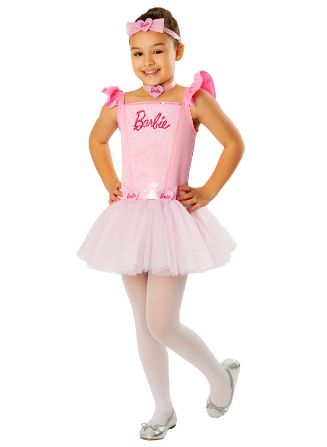 Rubies زي باربي راقصة الباليه للفتيات - حجم الطفل صغير (3-4 سنوات) - Image 4