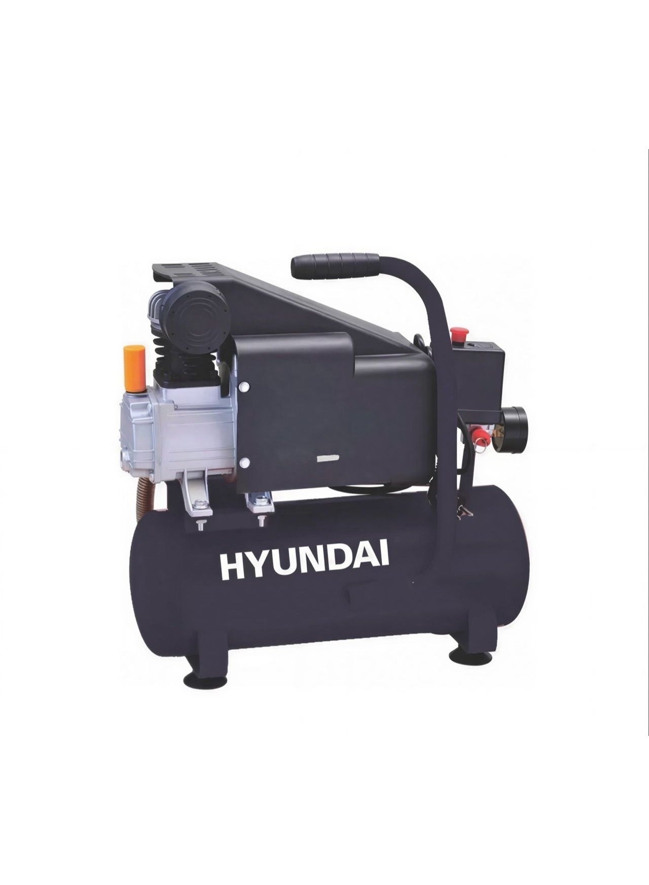 Air Compressor 50L 2.5HP Oil Lubricated Electric Air Compressor 120 PSI 2800 RPM Portable Workshop & Garage Compressor Hyundai HP-5025A