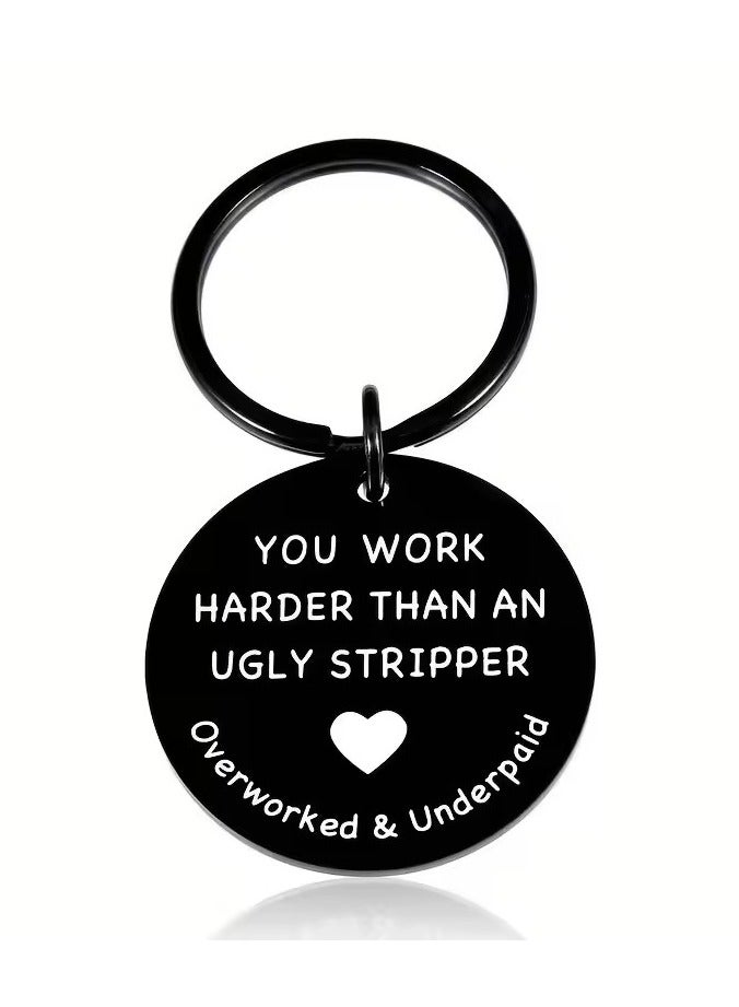 Goolsky Funny Keychains for Coworker, Employee and Friends, Office Key Ring, Farewell, Appreciation Gift, Going Away, Leaving  - Image 3