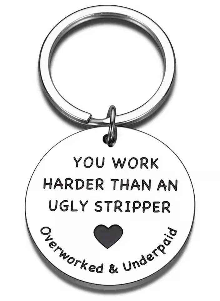 Goolsky Funny Keychains for Coworker, Employee and Friends, Office Key Ring, Farewell, Appreciation Gift, Going Away, Leaving  - Image 5