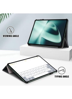 Theodor Protective Flip Case For Oppo Pad 2 With Trifold Stand Auto Wake Sleep Shockproof Cover aces 2  - Image 2
