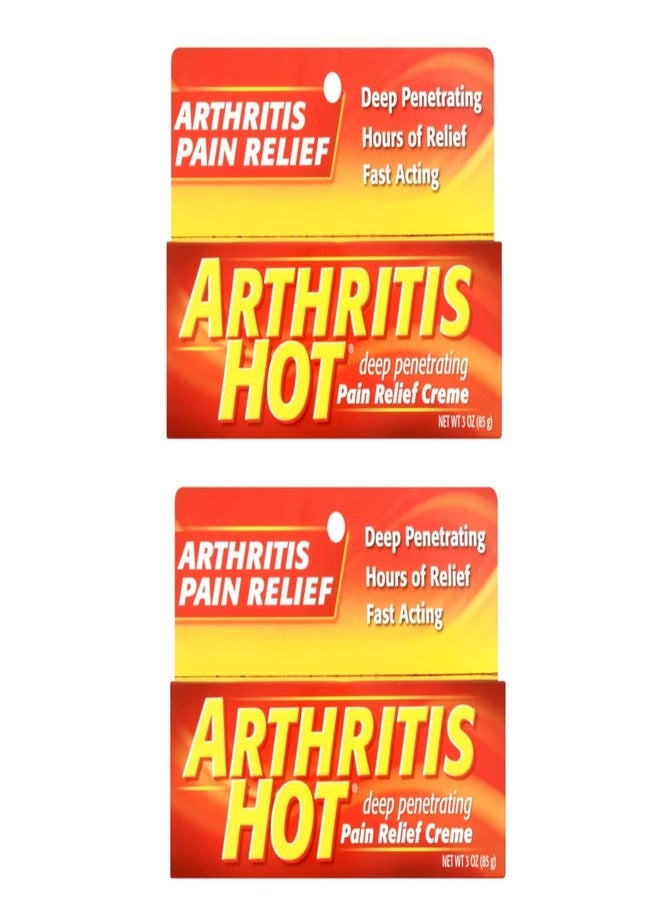 CHATTEM Arthritis Hot Pain Relief Creme 3 oz (Pack of 2) - Image 1
