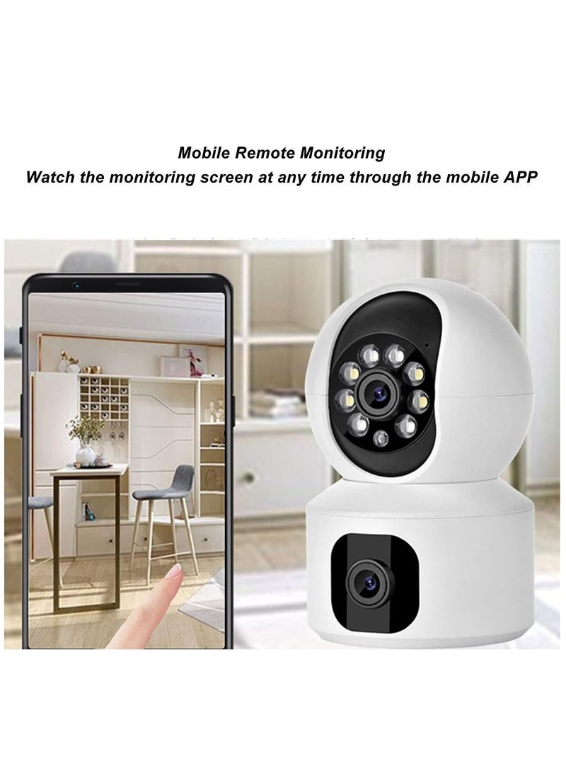 Generic - 2MP Monitor Camera, Wireless Network Camera 100‑240V Dual Way Real Time Alarm Noise Reduction Microphone for Supermarket - Image 1